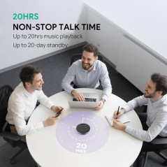 Yealink SP92 Enceinte Téléphonique USB Bluetooth pour Conférence avec Haut-parleurs et Microphone