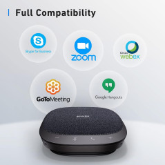 Anker PowerConf S330 USB Speakerphone for Home Office – Plug & Play, Clear Voice Conference Device