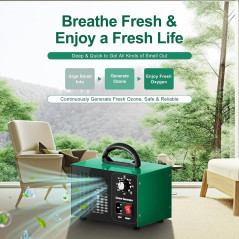 Powerful 45,000mg/h Ozone Generator - Home, Car & Industrial Odor Eliminator