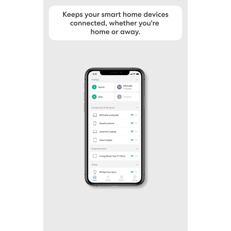 Amazon eero 6+ Mesh WiFi Router – Gigabit Speed & 1,500 sq. ft. Coverage