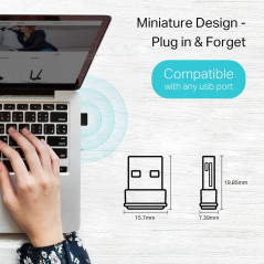 TP-Link AC1300 Nano USB WiFi Adapter Dual Band 2.4/5GHz WiFi Dongle for Desktop PC