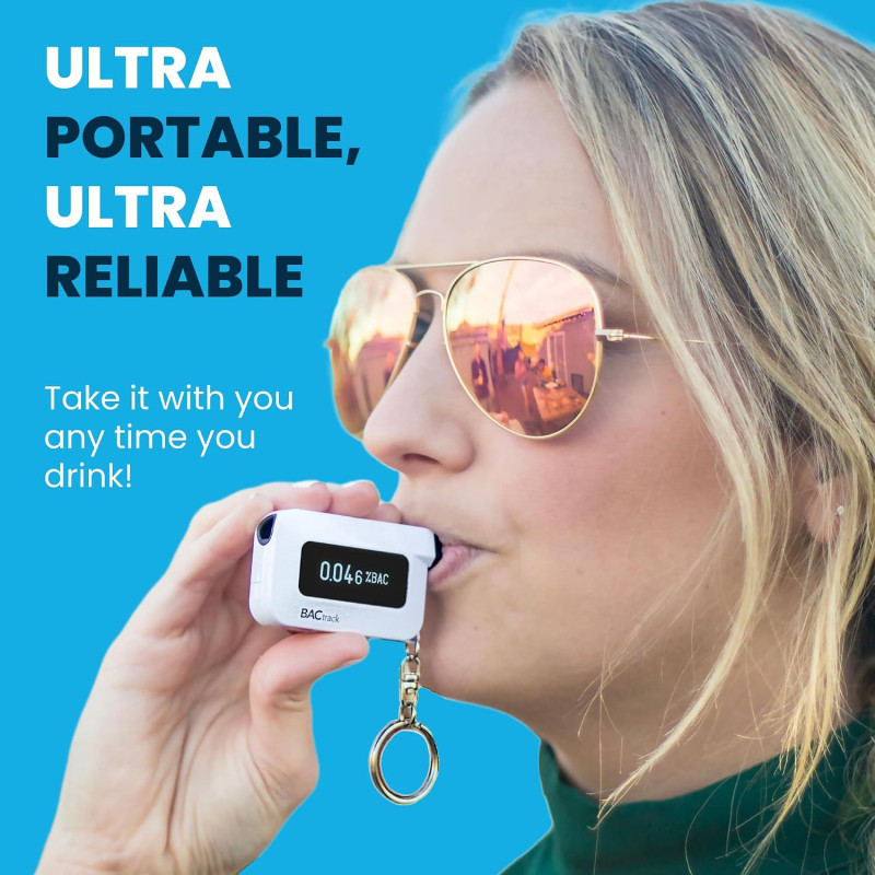Alcootest BACtrack C6 Porte-clés avec Application Optionnelle