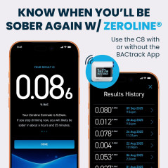 BACtrack C8 Breathalyzer | Accurate BAC Tester with Optional App