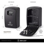 Iron Lock® XXL Outdoor Wall Mount Key Lock Box with Combination Code – Black Iron Lock® XXL Outdoor Wall Mount Key Lock Box with Combination Code – Black