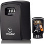 Iron Lock® XXL Outdoor Wall Mount Key Lock Box with Combination Code – Black Iron Lock® XXL Outdoor Wall Mount Key Lock Box with Combination Code – Black