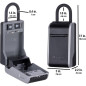 Master Lock High Capacity Combination Dial Key Lockbox with Removable Shackle Master Lock High Capacity Combination Dial Key Lockbox with Removable Shackle