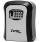Weather-Resistant Outdoor Metal Key Lock Box, Wall Mount, 4-Digit Resettable Combination, Large Capacity Weather-Resistant Outdoor Metal Key Lock Box, Wall Mount, 4-Digit Resettable Combination, Large Capacity