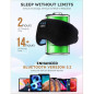 MUSICOZY Masque de Nuit Bluetooth 5.4 avec Casque HD Intégré pour Sommeil Confortable MUSICOZY Masque de Nuit Bluetooth 5.4 avec Casque HD Intégré pour Sommeil Confortable