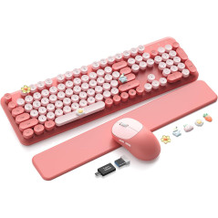Clavier Souris Sans Fil CK23Pro, Repose-Poignet Magnétique