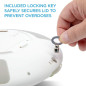 Live Fine 28-Day Automatic Pill Dispenser with Clear Lid – Medication Organizer for Daily Use Live Fine 28-Day Automatic Pill Dispenser with Clear Lid – Medication Organizer for Daily Use