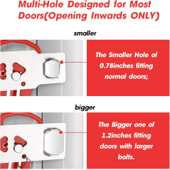 AceMining Portable Door Lock – Travel & Home Security Solution