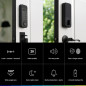 myQ Secure View™ 3-in-1 Smart Lock with 2K HDR Video Doorbell, Face & Fingerprint Access, PIN & App Control myQ Secure View™ 3-in-1 Smart Lock with 2K HDR Video Doorbell, Face & Fingerprint Access, PIN & App Control