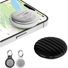 Tracker Tag 2 Pack - Apple MFi Certified Bluetooth Find My Trackers IP67