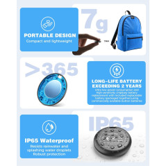 Air Tags 4 Pack Android IP65 – Suivi 2 Ans Batterie