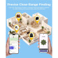 Air Tags 4 Pack Android, Suivi GPS Étanche IP65, Batterie 2 Ans, Compatible Google Find Hub & Apple Find My Air Tags 4 Pack Android, Suivi GPS Étanche IP65, Batterie 2 Ans, Compatible Google Find Hub & Apple Find My