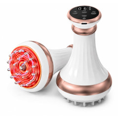 Lymphatic Drainage Massager & Anti-Cellulite Tool - Arctic White