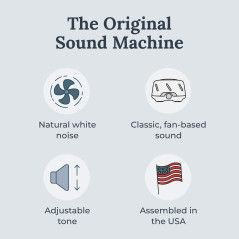 Yogasleep Dohm Uno Blanc - Machine à bruit blanc efficace