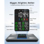 RENPHO Balance Intelligente 7-en-1 pour Poids, Graisse Corporelle, IMC, Jusqu'à 500 lbs RENPHO Balance Intelligente 7-en-1 pour Poids, Graisse Corporelle, IMC, Jusqu'à 500 lbs