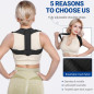 Adjustable Posture Corrector for Women & Men – Upper Back Brace Straightener Adjustable Posture Corrector for Women & Men – Upper Back Brace Straightener
