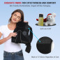 Back Brace Posture Corrector for Men & Women, Spine Alignment, Lower Back Pain Relief, Black Large (Waist 40-47) Back Brace Posture Corrector for Men & Women, Spine Alignment, Lower Back Pain Relief, Black Large (Waist 40-47)