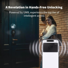 Serrure Intelligente Aqara UWB U400 - Apple Home Key, Empreinte