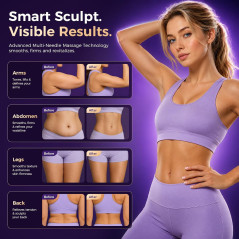 Lymphatic Drainage Massager & Anti-Cellulite Tool for Body Sculpting
