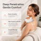 Electric Muscle Scraper with Heating & Vibration, White – Portable Pain Relief Device Electric Muscle Scraper with Heating & Vibration, White – Portable Pain Relief Device