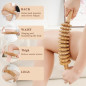 Xokocli Kit Maderothérapie 5-en-1 - Massage Drainage Lymphatique, Anti-Cellulite & Sculpture Corps Xokocli Kit Maderothérapie 5-en-1 - Massage Drainage Lymphatique, Anti-Cellulite & Sculpture Corps