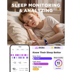 BIGGERFIVE Vigor Kids Fitness Tracker Watch with AMOLED & 3ATM Waterproof