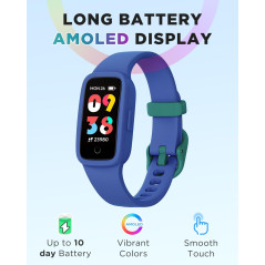 BIGGERFIVE Vigor Kids Fitness Tracker Watch with AMOLED & 3ATM Waterproof
