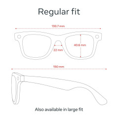Lunettes Ray-Ban Meta Gen 1 Noires brillantes avec AI et Caméra