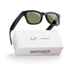 Lunettes Ray-Ban Meta Gen 1 Noires brillantes avec AI et Caméra