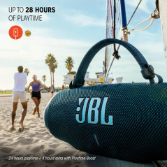JBL Charge 6 Noir - Enceinte Bluetooth Étanche et Antichoc