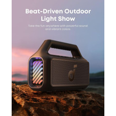 Soundcore Boom 2 by Anker - 80W Outdoor Bluetooth Speaker, 24H Playtime
