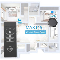 Remote Control Finder with Sound – Locate TV Remotes, Keys & More