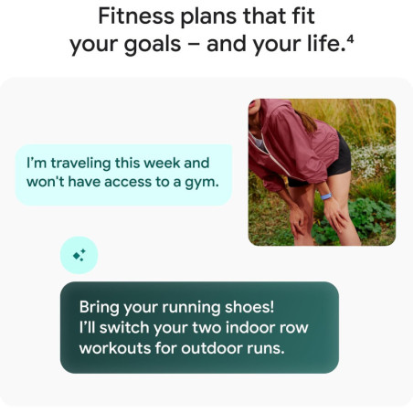 Google Fitbit Air Édition Spéciale Stephen Curry - Tracker Sans Écran - Couleur Rye