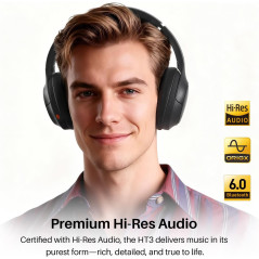 Casque Sans Fil TOZO HT3, 90H Autonomie & Réduction Bruit