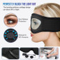 MUSICOZY 3D Sleep Headphones Bluetooth 5.4 Wireless Breathable Sleep Eye Mask Headband MUSICOZY 3D Sleep Headphones Bluetooth 5.4 Wireless Breathable Sleep Eye Mask Headband