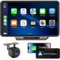 Wireless 7 Touchscreen Car Stereo with CarPlay, Android Auto, Bluetooth, Voice Control & 1080p Backup Camera