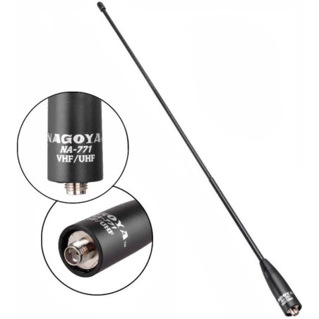 Antenne Nagoya NA-771 15.6 VHF/UHF SMA-F pour BTECH/BaoFeng