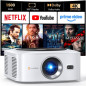 HAPPRUN Outdoor Smart Projector 4K Decoding, Built-in Apps & 30W Dolby Audio System HAPPRUN Outdoor Smart Projector 4K Decoding, Built-in Apps & 30W Dolby Audio System