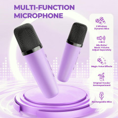 YLL Karaoke Machine for Kids – Perfect Birthday Gift for Girls 3-8+ Years