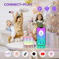 YLL Karaoke Machine for Kids – Birthday Gift for Girls Ages 3 to 8+ Years