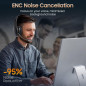 Trucker Wireless Bluetooth Headset with Dual Noise Cancelling Mics, Mute Button & 55Hrs Battery for PC & Phone Trucker Wireless Bluetooth Headset with Dual Noise Cancelling Mics, Mute Button & 55Hrs Battery for PC & Phone