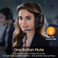 Casque Bluetooth Trucker Sans Fil avec Micro Double Antibruit, Bouton Muet, 55H d’Autonomie, PC & Téléphone Casque Bluetooth Trucker Sans Fil avec Micro Double Antibruit, Bouton Muet, 55H d’Autonomie, PC & Téléphone