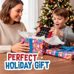 Electronic Light-Up Activity Pad 8-in-1 for Kids 6-12+ | Brain Games Gift