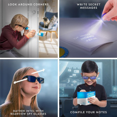 National Geographic Spy Science Kit with 10 Exciting Secret Missions for Kids
