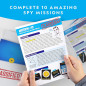 National Geographic Spy Science Kit with 10 Exciting Secret Missions for Kids National Geographic Spy Science Kit with 10 Exciting Secret Missions for Kids