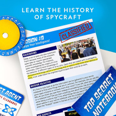 National Geographic Spy Science Kit: 10 Secret Missions for Kids