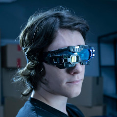 SpyX Night Mission Goggles – LED Spy Kids Toy with Flip-Out Scope